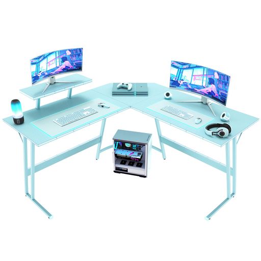 VictoneゲーミングデスクL字デスク「