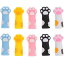 Lurrose10個セットかわいいシリコーン編み針キャップ編み針ポイントプロテクターニードルキャップ針の..