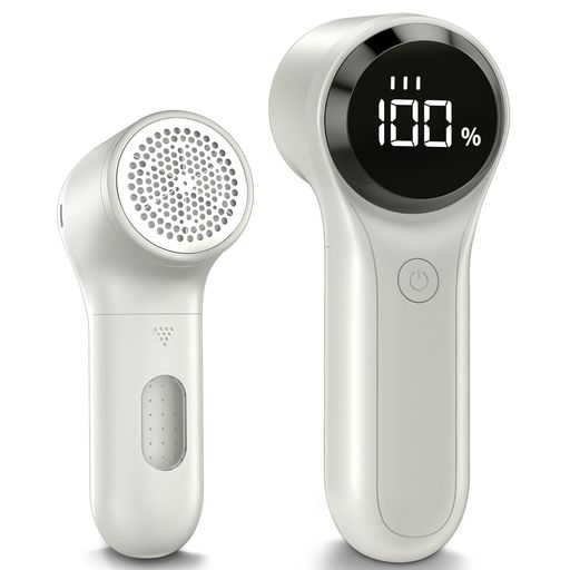 【2025年モデル毛玉取り】FrSara毛玉取り毛玉取り電動毛玉取り器けだまとり電動液晶ディスプレイ付き3段階のスピード調整強力6枚刃Type-C充電式安全装置靴下旅行様々な衣類適用自宅用