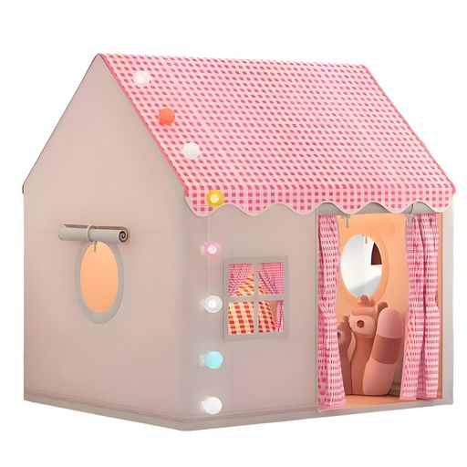 子供用のテント室内遊園地寝られるキッズテント組み立てやすい携帯女の子用のお城ゲームハウス屋外用の小さな家幼児用のクリスマス&誕生日プレゼント