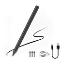 スタイラスペン MICROSOFT SURFACE PRO9/8/7/6/5/4/3/X SURFACE LAPTOP BOOK/STUDIO SURFACE 3/GO/GO2/GO3用 4096 圧力感度 磁気接続 USB充電 手のひら遮断機能 ブラック