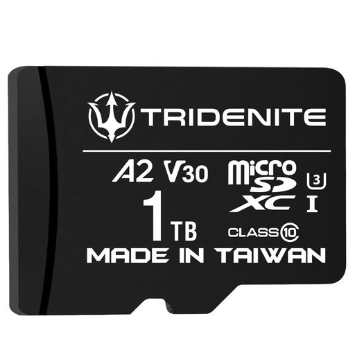 TRIDENITE MICROSD 1TB マイクロSDカード NINTENDO SWITCH SDカード A2 V30 UHS-I U3 C10 IPX7 4K ULTRA FULL HD動画対応 転送速度100MB/S 高速 MICROSDXC