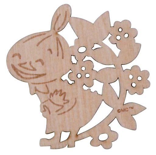 山加商店MOOMIN(ムーミン)フローリット木製コースターリトルミイ柄ムーミングッズ北欧母の日プレゼ ...