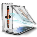 SpigenEZFitガラスフィルムGalaxyS21Plus用貼り付けキット付きギャラクシーS21Plus用保護フィルム2枚入