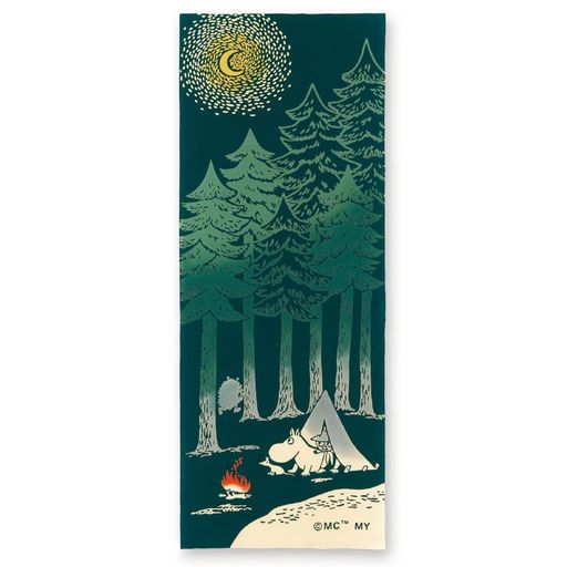 ミヤモトタオル(MIYAMOTO-TOWEL) ムーミン 注染手ぬぐい ムーミン スナフキン&キャンプ 約33×90CM 日本製 51014 ミヤモトタオル(MIYAMOTO-TOWEL) ムーミン 注染手ぬぐい ムーミン スナフキン&キャンプ 約33×90CM 日本製 51014