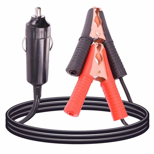 Leehitech1M車のシガーライターケーブルシガーソケット延長ケーブル15A16AWGワイヤー12V/24V中くらいワ..