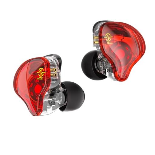Yinyooイヤモニ型イヤホンCCZCoffeeBean珈琲豆10mm二重磁気1DD中華イヤフォンカナル型2pin着脱式リケー..