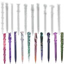 KOONAFY ペン シリコンモールド 魔法杖 10個セット 芯付き30本 レジン型 文房具 DIY手作り ハンドメイド 筆形 ボールペン 魔法世界 抜き 型 ...