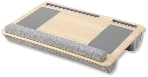 ナカバヤシDigio2ノートPC・タブレット用ひざ上テーブルナチュラル木目Z8914