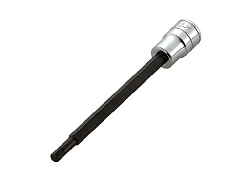 全長(mm):128 差込角(mm):9.5 対辺寸法(インチ):3/16