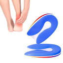 インソールかかと中敷き踵骨棘対応クッションかかとの衝撃吸収かかとの痛み緩和ジェルヒールパッド左右セット男女兼用足底筋膜炎ウォーキング立ち仕事アキレス腱炎シックレート(L:25c…