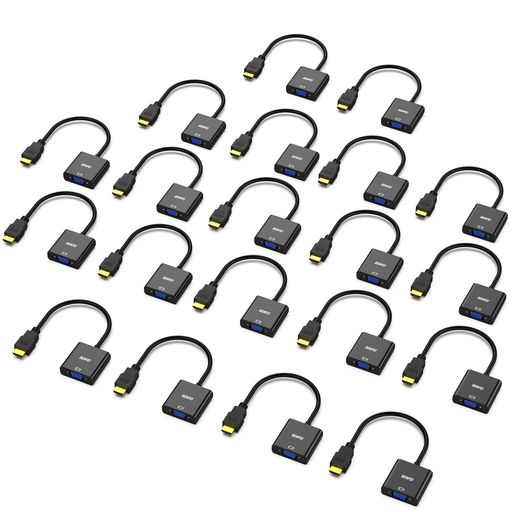 BENFEI 20 HDMI-VGA(D-SUB)ץ (᥹б) 1080PեHD HDMI TO VGA...