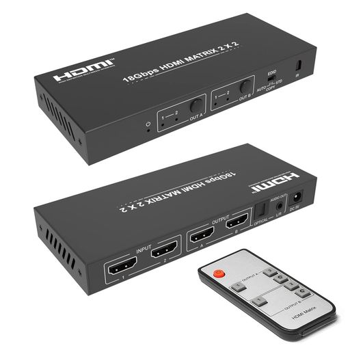 BUNGPUNG 4K@60HZ HDMI ޥȥå ش 22ϡHDMI ʬΥ ǥ ʥ SPDIF 3.5...