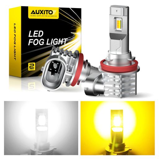 AUXITO H8 H11 H16 H9 LED ե 2ڤؤLEDե饤 ۥ磻/ ָб ꡼ǽ&...