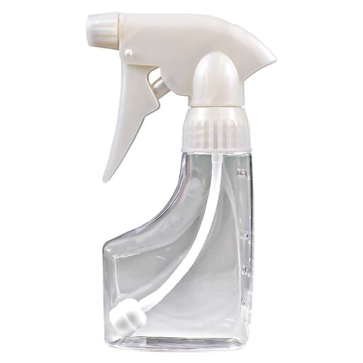 マルハチ産業(Maruhachisangyou)スプレーボトルザ・霧吹き振り子ホース式160mlアイボリー振り子式全方向噴霧OKアイロンがけガーデニングお掃除シンプルおしゃれ#16