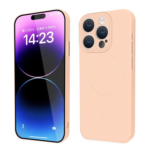 Majiyana対応iPhone15ProMaxケースMagSafe対応ケース耐衝撃TPU薄型シリコンアイフォン15promaxカバーシリコン軽量ストラップホール付きレンズの全面保護スマホケース傷つき防止落下防止