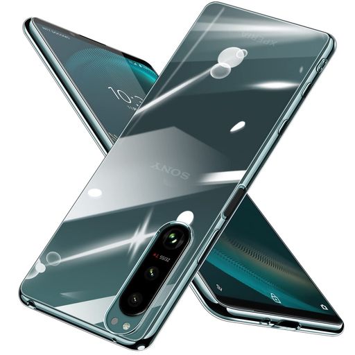 Xperia5IIISO-53BケースクリアスマホケースSOG05透明A103SOソフトtpuスリム軽量ストラップホール付き耐..