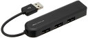ナカバヤシDigio2USB2.0ハブ4ポート両面挿しブラックZ1892