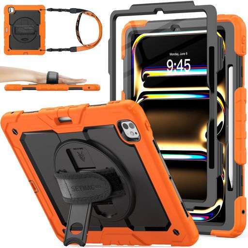 SEYMACSTOCK2024ǯ13IPADPRO(M4)Ѿ׷⥱ݸեդڥǼ360žɥϥɥȥåץ...
