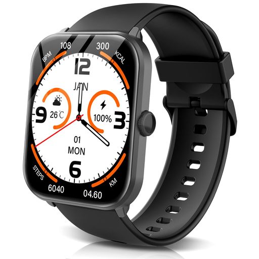 【2024究極進歩モデル】スマートウォッチ 通話機能付き BLUETOOTH5.3 IPHONE対応 アンドロイド対応 多機能スマートウォッチ 1.9インチ大画面 100種類運動モード IP68防水 音楽再生 SMART WATCH 200+文字盤