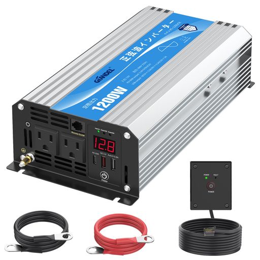 С  1200W DC12VAC100VѴ С 55HZ PD30W Ķ® USBݡդ AC...