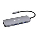 バーベイタム(VERBATIM) PD急速充電対応 USB TYPE-Cハブ 8 IN 1 最大85W USB POWER DELIVERY 対応 USB-Cポ...