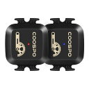 COOSPO ケイデンススピードセンサー ANT+ BLUETOOTH 4.0対応接続 自転車コンピュータ用 バイクアクセサリー IP67級防水 日本語説明書付...