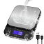 BOMATA(ボマタ)キッチンはかり防水IP65洗える0.1g5kgTYPE-C充電&乾電池二式給電全視角LCDタッチセンサ..