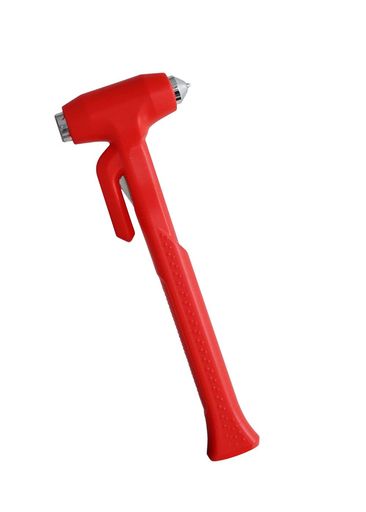 メルテック(meltec)車載用レスキューハンマー緊急脱出用シートベルトカッター付JIS規格適合準拠品ガラ..