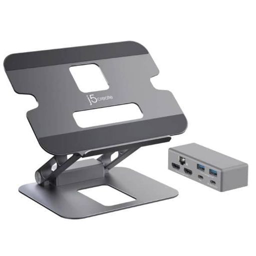 j5createMulti-AngleDualHDMIDockingStandߥ˥̵ʳ߷ץɥå󥰥ơܥޥ...
