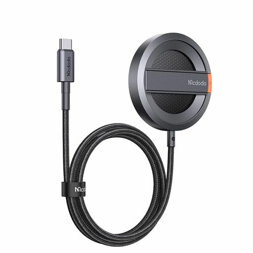 MCDODO 磁気ワイヤレス充電器 MAG-SAFE充電器 15W急速充電 IPHONE 16 充電器 Q-I対応 強力なN52ルビジウム磁気コア マグセーフ充電器 置くだけ充電器 折り畳みスタンド設計 マグネット式充電器 IPHONE