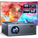 【2024進級版&電動フォーカス】OWNKNEWプロジェクター小型15000LM1080P解像度4K対応家庭用プロジェクター天井投影可能5GWIFIBLUETO...