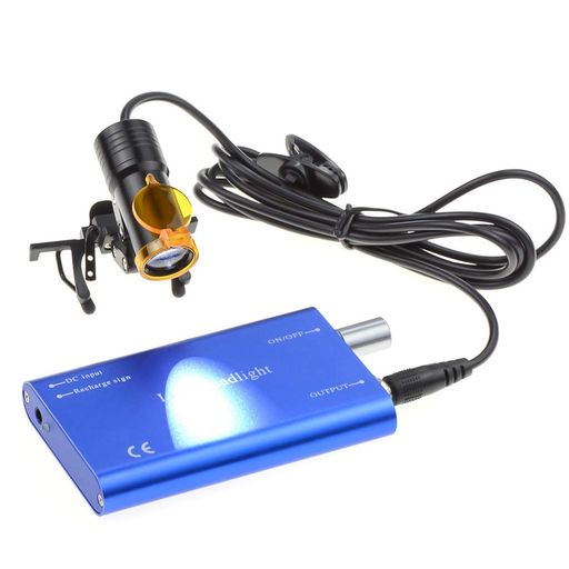 TopSeller歯科ライトランプクリップ式ライト5W強力タイプ精度高い普通メガネ用充電式クリップクランプ..