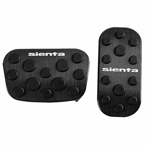 【Sientaアクセルペダル+ブレーキペダル】HUDIY(フーディ)ペダル新型シエンタMXPC10GMXPL10GMXPL15G10系(2022年8月~)高品質アルミ合金フットペダル工具不要防キズ防汚れ滑り止め日本語解説書付き