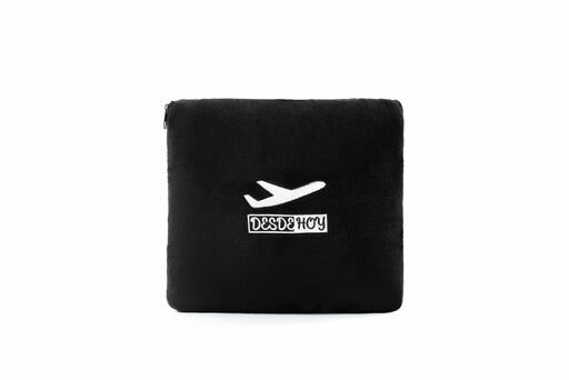 DesdeHoyブランケット毛布枕マントケープコンパクト旅行用飛行機電車防災柔らかい静電気防止四季適用キ..