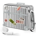 V-MOROAirPodsProケース(2022/2019)用AirpodsPro第2世代用エアーポッツプロカバーTPU+PC2重保護キャリーデザイン分離式おし...