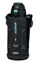 ピーコック魔法瓶工業(THE-PEACOCK) ピーコック 水筒 800ML 保冷 真空断熱構造 ワンタッチ 直飲み ポーチ付 本体丸洗いOK ステンレスボトル ブラック AJC-F82 B(3)