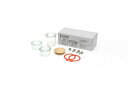 WECK(ウェック) GIFTBOX(MOLD 120MLX1/MOLD 50MLX2/FLAT TOP WOODEN LID SX1/STAINLESS CLIPX4/RUBBER PACKING SX2) SET WE-S218(3)