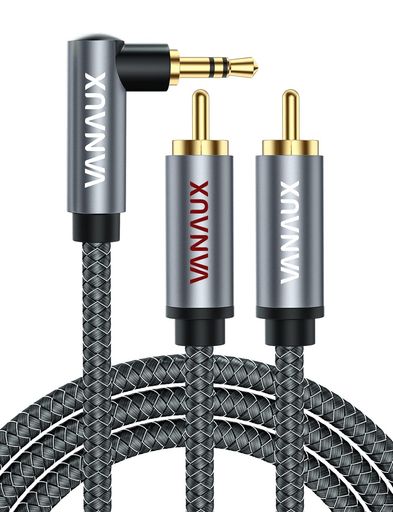 RCA 3.5MM Ѵ֥ VANAUX RCA 3.5MM Ѵ ǥ֥ ƥ쥪ߥ˥ץ饰  Yʬۥ֥ ...