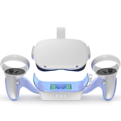 ZYBERリサイクル充電バッテリー付き充電ドックQuest2用の充電スタンド ZYBERリサイクル充電バッテリー付き充電ドックQuest2用の充電スタンド