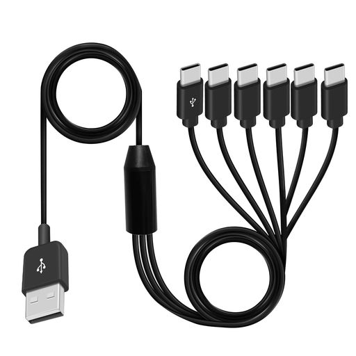 POYICCOT USB TYPE C ֥롢 USB C ʬ 6 IN 1 USB TYPE C ֥ 3A ® USB...