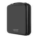 192枚収納DVD/CD対応ブルーレイディスクセミハードケースポータブル ウォレット (BLACK)
