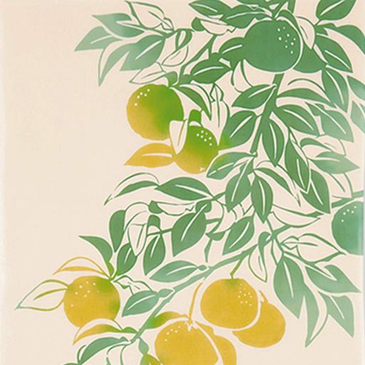 Miyamoto-Towelkenema日本製注染手ぬぐい柚子実る頃34x90cm