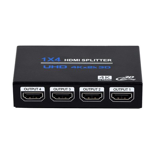 1X4 HDMIץå HDMI ʬ۴ 1  4  HDMIץåǥӥǥǥȥӥ塼ܥå 3D ...