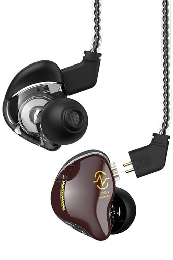 Yinyooインイヤーモニターカナル型CCZCoffeeBean珈琲豆10mm二重磁気1DD有線イヤホン2pin着脱式リケーブル可能有線イヤモニ型3.5mmジャックAndroid/PC(ブラウン・マイク付き) Yinyooインイヤーモニターカナル型CCZCoffeeBean珈琲豆10mm二重磁気1DD有線イヤホン2pin着脱式リケーブル可能有線イヤモニ型3.5mmジャックAndroid/PC(ブラウン・マイク付き)