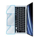 エレコム MACBOOK AIR 13.6インチ M2チップ搭載モデル2022用 キズ防止 トラックパッド保護フィルム パームレスト保護フィルム スキンシール ...