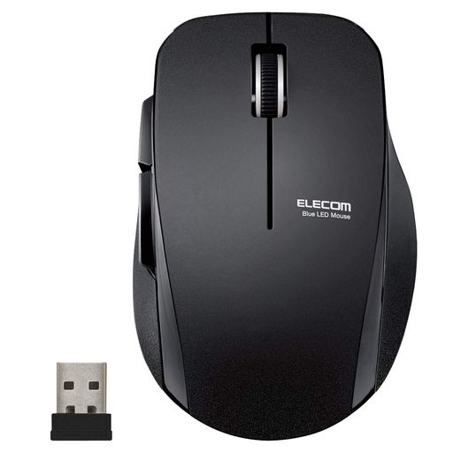 エレコムワイヤレスマウス静音5ボタンMサイズブラックM-FBL01DBXSBK エレコムワイヤレスマウス静音5ボタンMサイズブラックM-FBL01DBXSBK