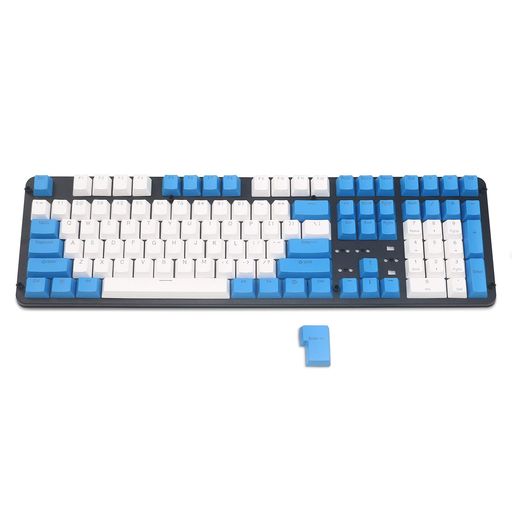 HAPPY BALLS PBT キーキャップ バックライト付き 設定 ダブルショット チェリー MX キーキャップ フィット 87 / 108 104 MXスイッチ メカニカルキーボード ブルーホワイトコンボ HAPPY BALLS PBT キーキャップ バックライト付き 設定 ダブルショット チェリー MX キーキャップ フィット 87 / 108 104 MXスイッチ メカニカルキーボード ブルーホワイトコンボ