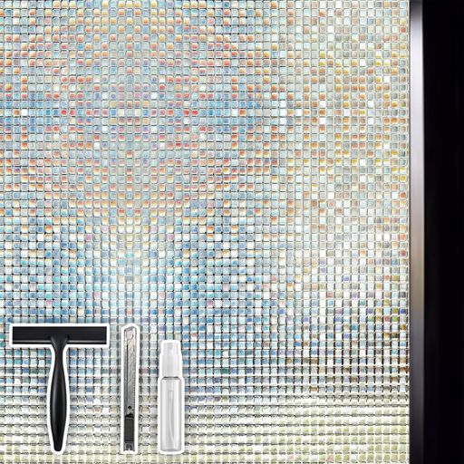 Qualsen窓ガラス目隠しフィル...