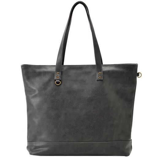 [リネーム]スクエアビッグトートバッグ(RTG30028)(グレー)